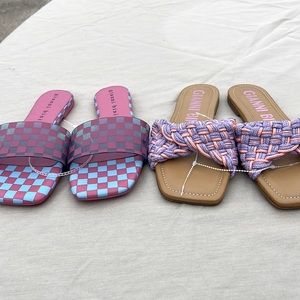 NWOT Bundle of Gianni Bini sandals size 8